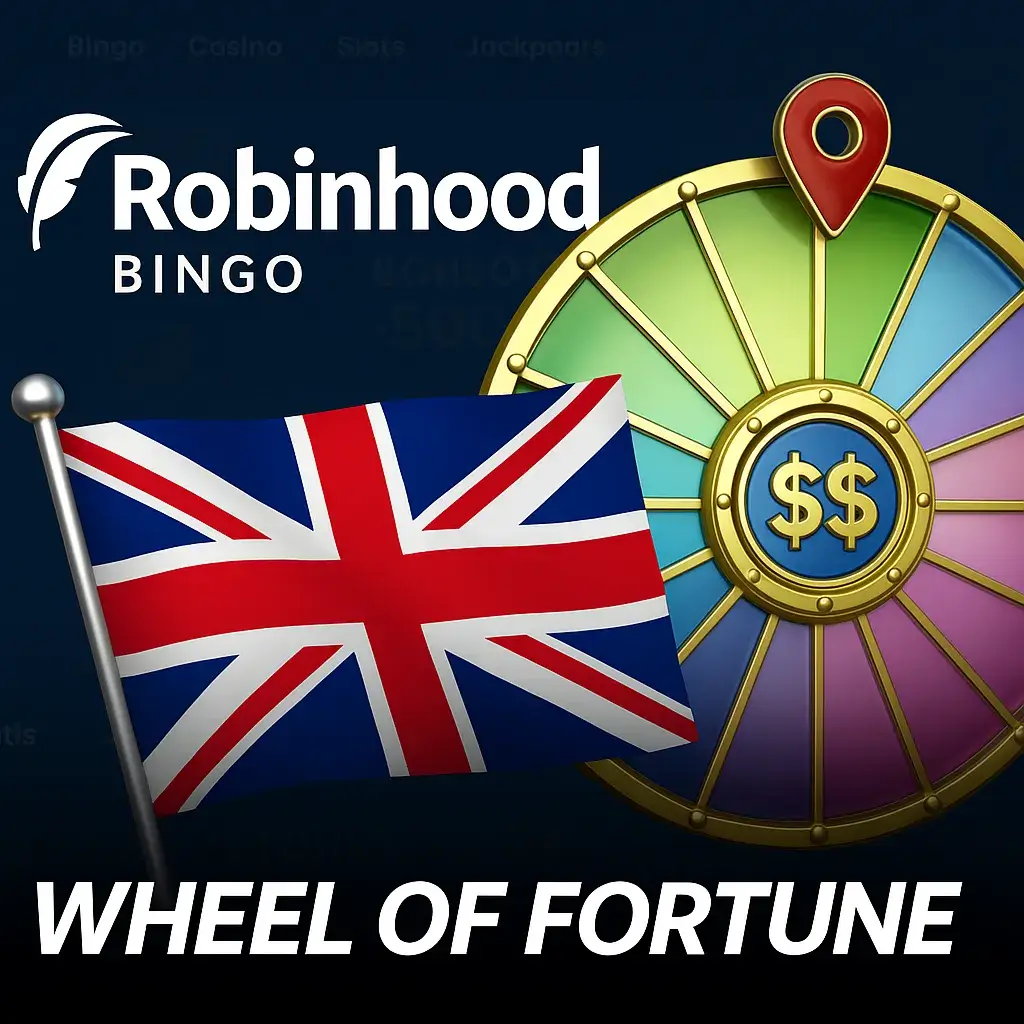 Robinhood Bingo wheel of fortune